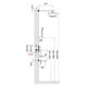 Купить Душевая система Timo Selene SX-3069/17SM скрытого монтажа, золото матовое (sx-3069/17sm) по цене 59962 руб., в Санкт-Петебруге в интернет магазине 100-Систем, а также дургие товары TIMO из раздела Душевые комплекты встраиваемого монтажа и Душевые комплекты встраиваемого монтажа