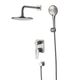 Купить Смеситель Lemark Bronx LM3729GM для ванны и душа, встраиваемый (lm3729gm) по цене 45770 руб., в Санкт-Петебруге в интернет магазине 100-Систем, а также дургие товары LEMARK из раздела Душевые комплекты встраиваемого монтажа и Душевые комплекты встраиваемого монтажа