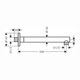 Купить Кронштейн для верхнего душа Hansgrohe Vernis Blend 27809670 Черный матовый (27809670) по цене 11549.67 руб., в Санкт-Петебруге в интернет магазине 100-Систем, а также дургие товары HANSGROHE из раздела Кронштейны для верхнего душа и Комплектующие для встраиваемых систем