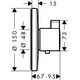 Купить HG Ecostat S Highflow, термостат15756, нар/часть, хр (15756000) по цене 68033.52 руб., в Санкт-Петебруге в интернет магазине 100-Систем, а также дургие товары HANSGROHE из раздела Смесители для встраиваемых систем и Комплектующие для встраиваемых систем