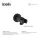 Купить Выход для шланга с держателем для лейки, черный, IDDIS, 003BL01i62 (003bl01i62) по цене 2890 руб., в Санкт-Петебруге в интернет магазине 100-Систем, а также дургие товары IDDIS из раздела Шланговое подключение и Комплектующие для встраиваемых систем