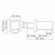 Купить Подключение шланга WasserKRAFT A089 (a089) по цене 4020 руб., в Санкт-Петебруге в интернет магазине 100-Систем, а также дургие товары WasserKRAFT из раздела Шланговое подключение и Комплектующие для встраиваемых систем