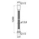 Купить Душевой шланг Cezares CZR-FMDC2-120-02, бронза (czr-fmdc2-120-02) по цене 1180 руб., в Санкт-Петебруге в интернет магазине 100-Систем, а также дургие товары CEZARES из раздела Шланги и Комплектующие для душа