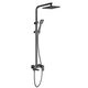 Купить Душевая стойка Timo Selene SX-2013/03 черная (sx-2013/03) по цене 74005 руб., в Санкт-Петебруге в интернет магазине 100-Систем, а также дургие товары TIMO из раздела Душевые стойки и Душевые стойки, системы, панели, гарнитуры