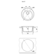 Купить Кухонная мойка ЛАЦИО 510 (17.010.b0510.302) по цене 12678 руб., в Санкт-Петебруге в интернет магазине 100-Систем, а также дургие товары Florentina из раздела Врезные мойки и Кухонные мойки