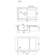 Купить Кухонная мойка ТОСКАНА 780 (17.050.c0780.107) по цене 19348 руб., в Санкт-Петебруге в интернет магазине 100-Систем, а также дургие товары Florentina из раздела Врезные мойки и Кухонные мойки