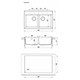 Купить Кухонная мойка ТОСКАНА 820 (17.050.e0820.307) по цене 24838 руб., в Санкт-Петебруге в интернет магазине 100-Систем, а также дургие товары Florentina из раздела Врезные мойки и Кухонные мойки