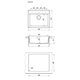 Купить Кухонная мойка ТОСКАНА 620 (17.050.d0620.107) по цене 15552 руб., в Санкт-Петебруге в интернет магазине 100-Систем, а также дургие товары Florentina из раздела Врезные мойки и Кухонные мойки