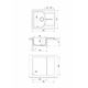 Купить Кухонная мойка ПАОЛА 620 (20.470.a0620.105) по цене 10920 руб., в Санкт-Петебруге в интернет магазине 100-Систем, а также дургие товары Florentina из раздела Врезные мойки и Кухонные мойки