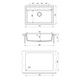 Купить Кухонная мойка ЛИПСИ 770 (20.440.e0770.305) по цене 14014 руб., в Санкт-Петебруге в интернет магазине 100-Систем, а также дургие товары Florentina из раздела Врезные мойки и Кухонные мойки