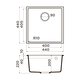Купить Кухонная мойка Omoikiri Bosen 44-U-WH 4993598 Белая (4993598) по цене 35588 руб., в Санкт-Петебруге в интернет магазине 100-Систем, а также дургие товары Omoikiri из раздела Врезные мойки и Кухонные мойки
