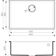 Купить Кухонная мойка Omoikiri Tedori 66-U-GR Tetogranit/leningrad grey (4993541) по цене 34488 руб., в Санкт-Петебруге в интернет магазине 100-Систем, а также дургие товары Omoikiri из раздела Врезные мойки и Кухонные мойки