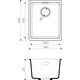 Купить Кухонная мойка Omoikiri Kata-34-U-BL (4993382) по цене 17688 руб., в Санкт-Петебруге в интернет магазине 100-Систем, а также дургие товары Omoikiri из раздела Врезные мойки и Кухонные мойки