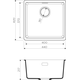 Купить Кухонная мойка Omoikiri Kata-44-U-BL (4993403) по цене 20888 руб., в Санкт-Петебруге в интернет магазине 100-Систем, а также дургие товары Omoikiri из раздела Врезные мойки и Кухонные мойки