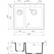 Купить Кухонная мойка Omoikiri Bosen 59-2-WH Tetogranit/белый (4993152) по цене 38688 руб., в Санкт-Петебруге в интернет магазине 100-Систем, а также дургие товары Omoikiri из раздела Двойные мойки и Кухонные мойки