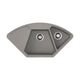 Купить Кухонная мойка Omoikiri Yonaka 98-C-GR 4993714 Leningrad grey (4993714) по цене 25888 руб., в Санкт-Петебруге в интернет магазине 100-Систем, а также дургие товары Omoikiri из раздела Двойные мойки и Кухонные мойки