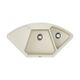 Купить Кухонная мойка Omoikiri Yonaka 98-C-PA 4993712 Пастила (4993712) по цене 25888 руб., в Санкт-Петебруге в интернет магазине 100-Систем, а также дургие товары Omoikiri из раздела Двойные мойки и Кухонные мойки