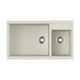 Купить Кухонная мойка Omoikiri Tedori 86-2-LB-WH Tetogranit/белый (4993935) по цене 45288 руб., в Санкт-Петебруге в интернет магазине 100-Систем, а также дургие товары Omoikiri из раздела Двойные мойки и Кухонные мойки