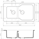 Купить Кухонная мойка Omoikiri Maru 86-2-BE Tetogranit/ваниль (4993285) по цене 33488 руб., в Санкт-Петебруге в интернет магазине 100-Систем, а также дургие товары Omoikiri из раздела Двойные мойки и Кухонные мойки