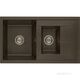 Купить Мойка для кухни из литого мрамора AQUATON Делия 87 кофе 1A716232DE280 (1a716232de280) по цене 12080 руб., в Санкт-Петебруге в интернет магазине 100-Систем, а также дургие товары AQUATON из раздела Двойные мойки и Кухонные мойки