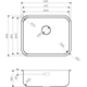 Купить Кухонная мойка Omoikiri Omi 54-U/IF IN Нержавеющая сталь 4993488 (4993488) по цене 19788 руб., в Санкт-Петебруге в интернет магазине 100-Систем, а также дургие товары Omoikiri из раздела Интегрированные мойки и Кухонные мойки