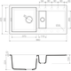 Купить Кухонная мойка Omoikiri Sakaime 86-2-BL (4993117) по цене 26888 руб., в Санкт-Петебруге в интернет магазине 100-Систем, а также дургие товары Omoikiri из раздела Двойные мойки и Кухонные мойки