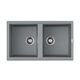 Купить Кухонная мойка Omoikiri Tedori 86-2-GR Tetogranit/leningrad grey (4993572) по цене 50888 руб., в Санкт-Петебруге в интернет магазине 100-Систем, а также дургие товары Omoikiri из раздела Двойные мойки и Кухонные мойки