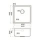 Купить Кухонная мойка Omoikiri Tadzava 44-U/I-IN ULTRA 15 нерж.сталь/нержавеющая сталь (4997114) по цене 26088 руб., в Санкт-Петебруге в интернет магазине 100-Систем, а также дургие товары Omoikiri из раздела Интегрированные мойки и Кухонные мойки