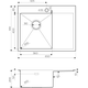 Купить Кухонная мойка Omoikiri Akisame 65-LG-L (4973083) по цене 59388 руб., в Санкт-Петебруге в интернет магазине 100-Систем, а также дургие товары Omoikiri из раздела Накладные мойки и Кухонные мойки