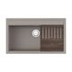 Купить Кухонная мойка Omoikiri Kitagawa 86-LB-GR Artceramic/leningrad grey   (4993796) по цене 76488 руб., в Санкт-Петебруге в интернет магазине 100-Систем, а также дургие товары Omoikiri из раздела Накладные мойки и Кухонные мойки