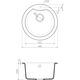 Купить Кухонная мойка Omoikiri Yasugata 48R DC Темный шоколад 4993211 (4993211) по цене 16888 руб., в Санкт-Петебруге в интернет магазине 100-Систем, а также дургие товары Omoikiri из раздела Накладные мойки и Кухонные мойки