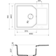 Купить Кухонная мойка Omoikiri Yonaka 65-PA Artgranit/пастила (4993344) по цене 15888 руб., в Санкт-Петебруге в интернет магазине 100-Систем, а также дургие товары Omoikiri из раздела Накладные мойки и Кухонные мойки