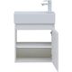 Купить Мебель для ванной Aquanet Nova Lite 50 белый глянец (с дверецей) (00302531) по цене 27365 руб., в Санкт-Петебруге в интернет магазине 100-Систем, а также дургие товары AQUANET из раздела Готовые решения для ванной комнаты и Мебель для ванной комнаты