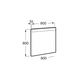 Купить Зеркало Roca Prisma LED 800x35x800 812258000 (812258000) по цене 31301.06 руб., в Санкт-Петебруге в интернет магазине 100-Систем, а также дургие товары ROCA из раздела Зеркала и Мебель для ванной комнаты