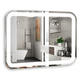Купить Зеркало для ванной Azario Аллюр 91.5 LED-00002531 (led-00002531) по цене 9269 руб., в Санкт-Петебруге в интернет магазине 100-Систем, а также дургие товары Azario из раздела Зеркала и Мебель для ванной комнаты
