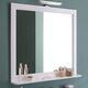 Купить Зеркало Aquanet Бостон М 209674 100 см, белый матовый (209674) по цене 22585 руб., в Санкт-Петебруге в интернет магазине 100-Систем, а также дургие товары AQUANET из раздела Зеркала и Мебель для ванной комнаты