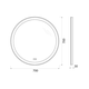 Купить Зеркало BelBagno SPC-RNG-700-LED-TCH-WARM (spc-rng-700-led-tch-warm) по цене 11350 руб., в Санкт-Петебруге в интернет магазине 100-Систем, а также дургие товары BelBagno из раздела Зеркала и Мебель для ванной комнаты