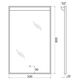 Купить Зеркало BelBagno SPC-UNO-500-800-TCH (spc-uno-500-800-tch) по цене 11140 руб., в Санкт-Петебруге в интернет магазине 100-Систем, а также дургие товары BelBagno из раздела Зеркала и Мебель для ванной комнаты