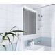 Купить 1MARKA Зеркало-шкаф Соната 75 2д с подсветкой, Белый глянец (ц0000007616) по цене 17945 руб., в Санкт-Петебруге в интернет магазине 100-Систем, а также дургие товары 1MARKA из раздела Зеркальные шкафы для ванной и Мебель для ванной комнаты