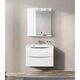 Купить Зеркало со шкафом BelBagno MARINO-SPC-700/750-1A-BL-P-L 70 с подсветкой Bianco Lucido (marino-spc-700/750-1a-bl-p-l) по цене 14780 руб., в Санкт-Петебруге в интернет магазине 100-Систем, а также дургие товары BelBagno из раздела Зеркальные шкафы для ванной и Мебель для ванной комнаты