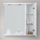 Купить Зеркало со шкафом BelBagno MARINO-SPC-700/750-1A-BL-P-R 70 с подсветкой Bianco Lucido (marino-spc-700/750-1a-bl-p-r) по цене 14780 руб., в Санкт-Петебруге в интернет магазине 100-Систем, а также дургие товары BelBagno из раздела Зеркальные шкафы для ванной и Мебель для ванной комнаты