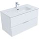 Купить Тумба под раковину Aquanet Алвита New 90 2 ящика, белый матовый (00303920) по цене 19812 руб., в Санкт-Петебруге в интернет магазине 100-Систем, а также дургие товары AQUANET из раздела Тумбы под раковину и Мебель для ванной комнаты
