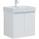 Купить Тумба под раковину Aquanet Nova Lite 60 белый глянец (2 дверцы) (00298847) по цене 9772 руб., в Санкт-Петебруге в интернет магазине 100-Систем, а также дургие товары AQUANET из раздела Тумбы под раковину и Мебель для ванной комнаты