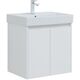 Купить Тумба под раковину Aquanet Nova Lite 60 белый глянец (2 дверцы) (00298847) по цене 9772 руб., в Санкт-Петебруге в интернет магазине 100-Систем, а также дургие товары AQUANET из раздела Тумбы под раковину и Мебель для ванной комнаты