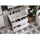 Купить Тумба под раковину AQUATON Сканди 90 белая, дуб рустикальный 1A251901SDZ90 (1a251901sdz90) по цене 8848 руб., в Санкт-Петебруге в интернет магазине 100-Систем, а также дургие товары AQUATON из раздела Тумбы под раковину и Мебель для ванной комнаты
