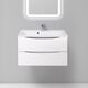 Купить Тумба для комплекта BelBagno Marino 80 bianco lucido (marino-800-2c-so-bl-p) по цене 22910 руб., в Санкт-Петебруге в интернет магазине 100-Систем, а также дургие товары BelBagno из раздела Тумбы под раковину и Мебель для ванной комнаты