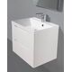 Купить Тумба для комплекта BelBagno Marino 60 bianco lucido (marino-600-2c-so-bl-p) по цене 22800 руб., в Санкт-Петебруге в интернет магазине 100-Систем, а также дургие товары BelBagno из раздела Тумбы под раковину и Мебель для ванной комнаты