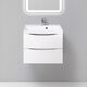 Купить Тумба для комплекта BelBagno Marino 60 bianco lucido (marino-600-2c-so-bl-p) по цене 22800 руб., в Санкт-Петебруге в интернет магазине 100-Систем, а также дургие товары BelBagno из раздела Тумбы под раковину и Мебель для ванной комнаты