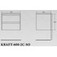 Купить Тумба для комплекта BelBagno Kraft-600-2C-SO-PP (kraft-600-2c-so-pp) по цене 23990 руб., в Санкт-Петебруге в интернет магазине 100-Систем, а также дургие товары BelBagno из раздела Тумбы под раковину и Мебель для ванной комнаты