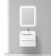 Купить Тумба для комплекта BelBagno Marino 60 bianco lucido (marino-600-2c-so-bl-p) по цене 22800 руб., в Санкт-Петебруге в интернет магазине 100-Систем, а также дургие товары BelBagno из раздела Тумбы под раковину и Мебель для ванной комнаты